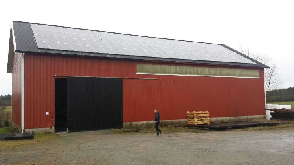 Solceller för lantbruk